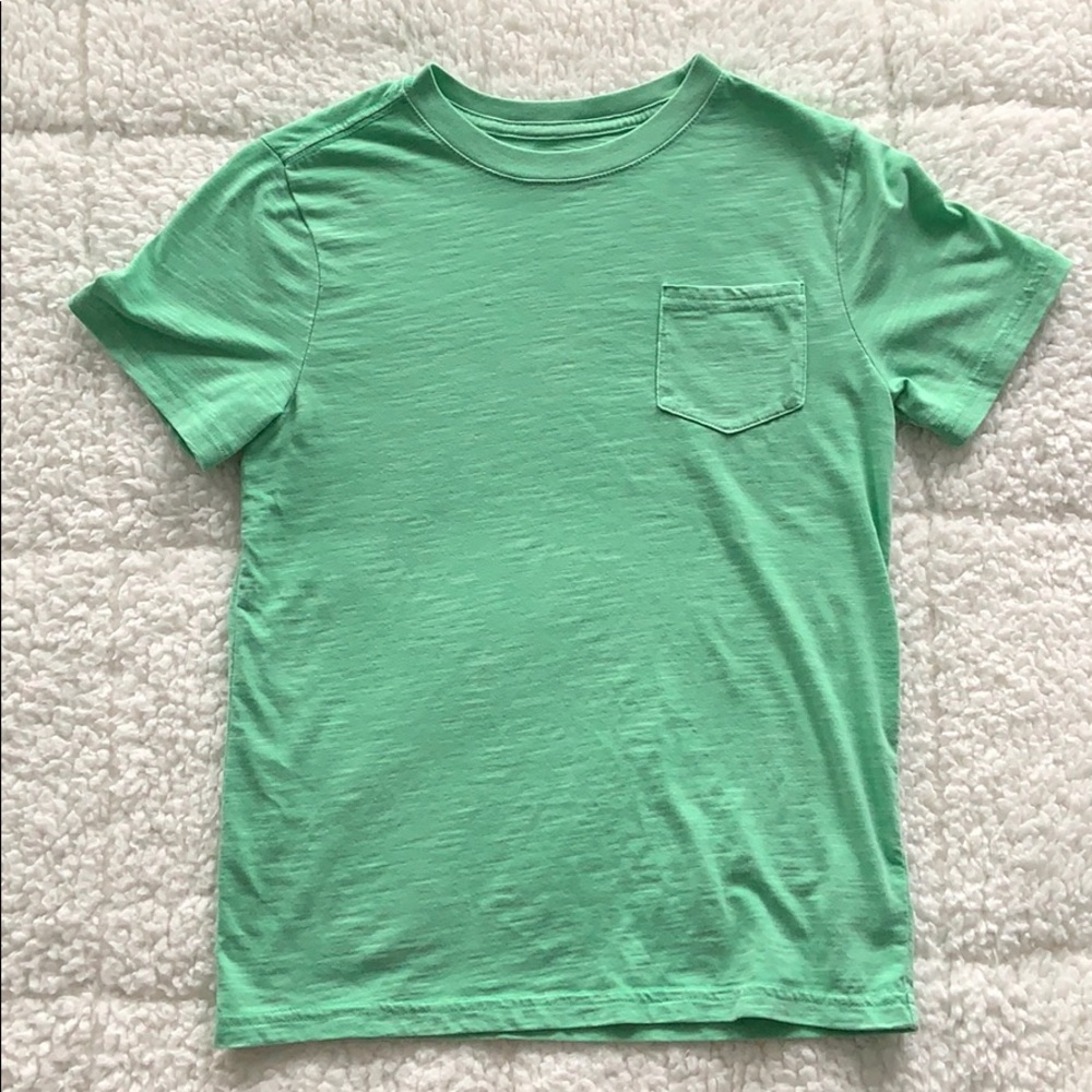 Light Green Boys Shirt With Pocket